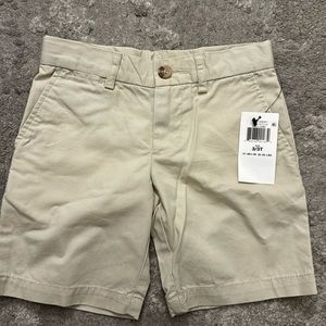 BRAND NEW RALPH LAUREN CHINO SHORTS BOY 3/3T TODDLER KHAKI
